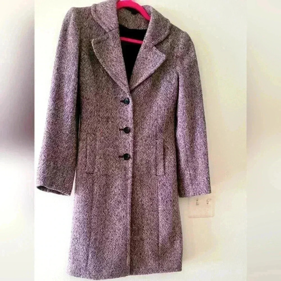 Express Design Studio wool coat, light purple,  XS, in excellent condition. - Picture 4 of 11